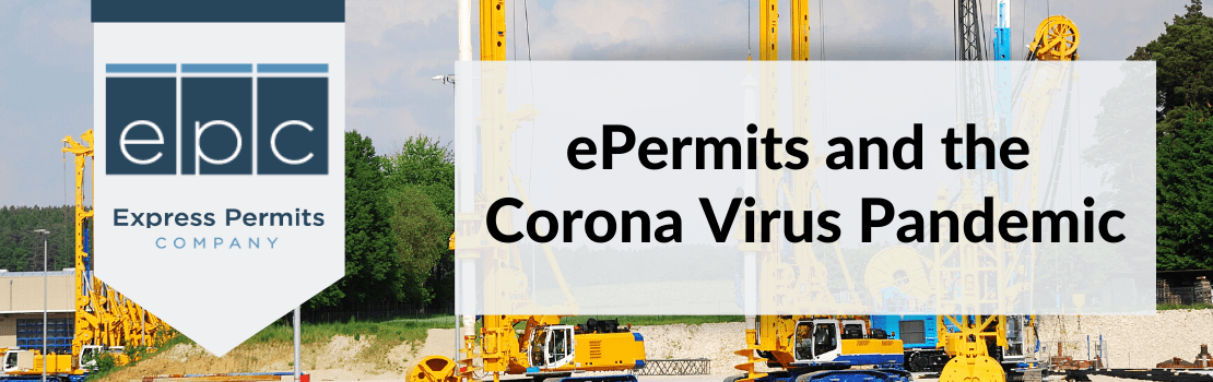 epermits and the corona virus pandemic