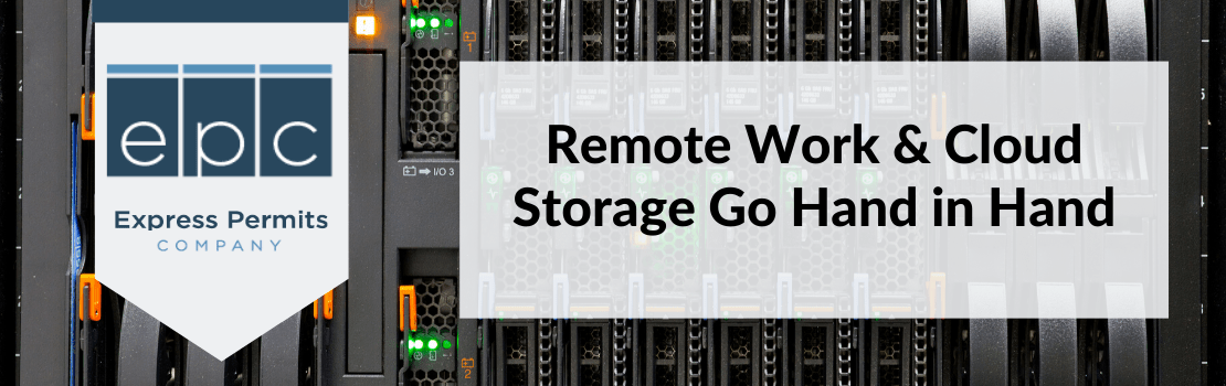 Remote work and cloud storage go hand-in-hand